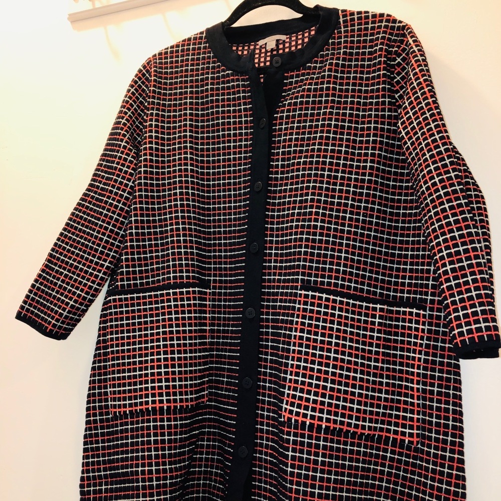 Cos plaid cardigan